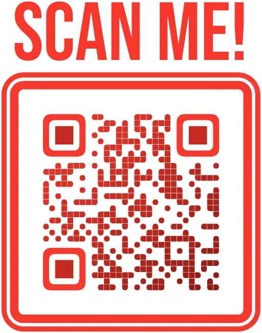 Crimson Scan-Me Frame