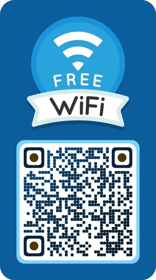 Free Wi-Fi Counter Seal